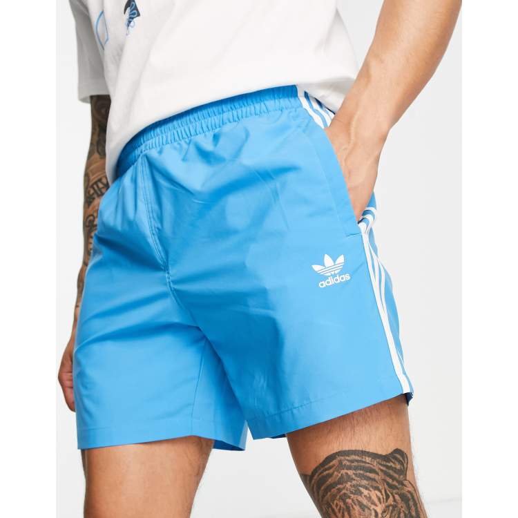 Pantaloncini clearance adidas azzurri