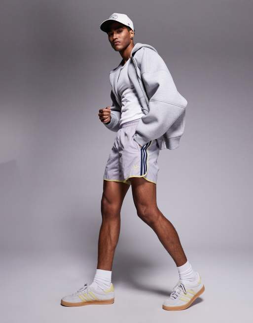 adidas Originals - Adicolor - Pantaloncini lilla stile sprinter