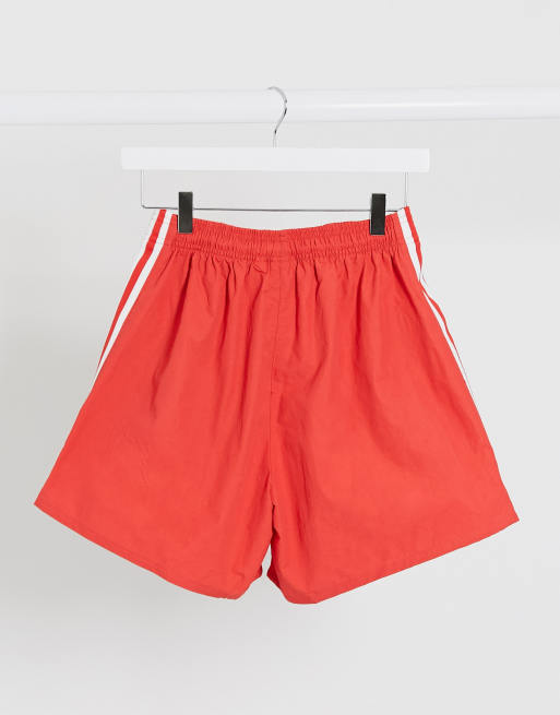 Adidas pantaloncini rossi clearance
