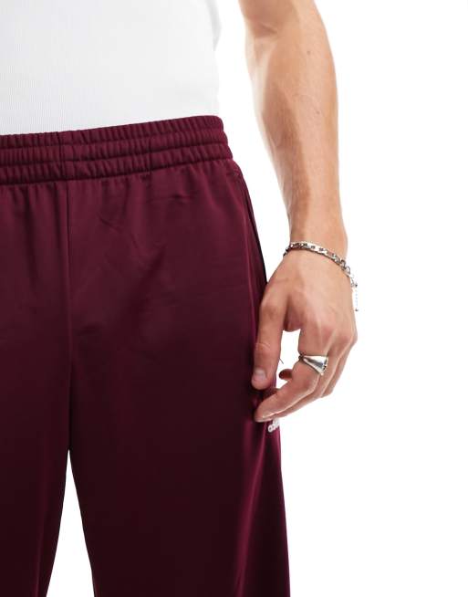 Pantaloni tuta adidas bordeaux hot sale