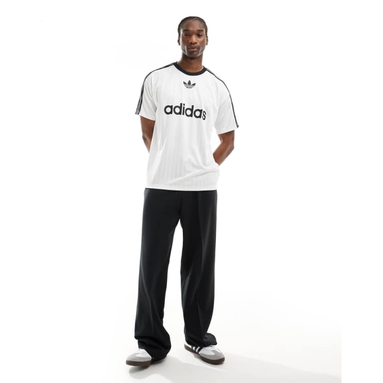 adidas Originals Adicolor Poly T-shirt in white | ASOS