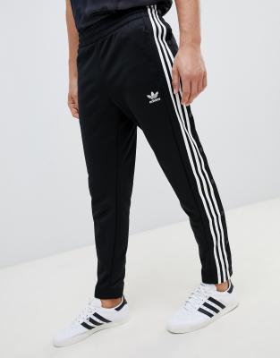 adidas originals adicolor popper joggers in black cw1283