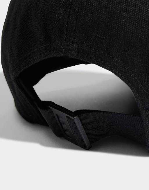 adidas Originals Adicolor premium 5 panel cap in black , 3 of 4