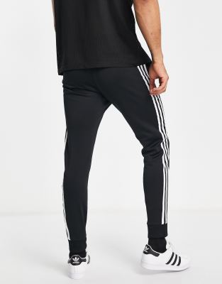 adidas skinny stripe joggers