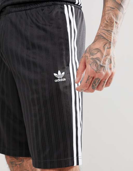 Adidas originals adicolor retro shorts in black cheap