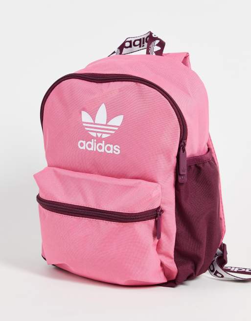 adidas Originals – adicolor – Rosa miniryggsäck