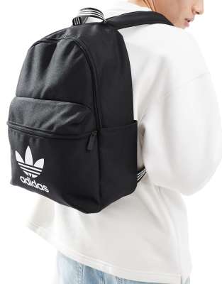 adidas Originals - adicolor - Rucksack in Schwarz mit Logo