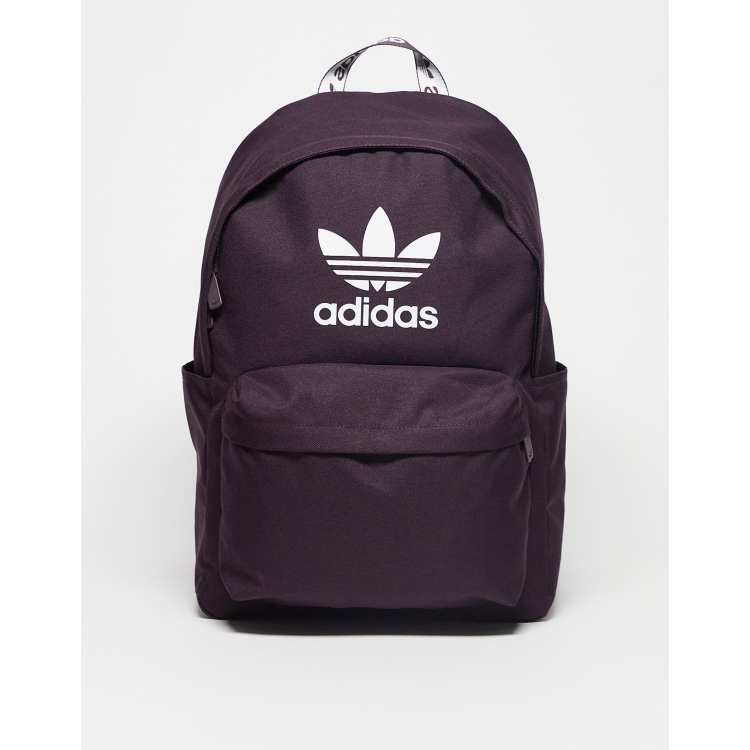adidas Originals Adicolor Sac a dos a logo trefle Bordeaux ASOS