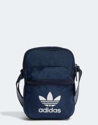 adidas Originals - adicolor - Schultertasche in Dunkelblau