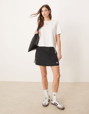 adidas Originals Adicolor skirt in black