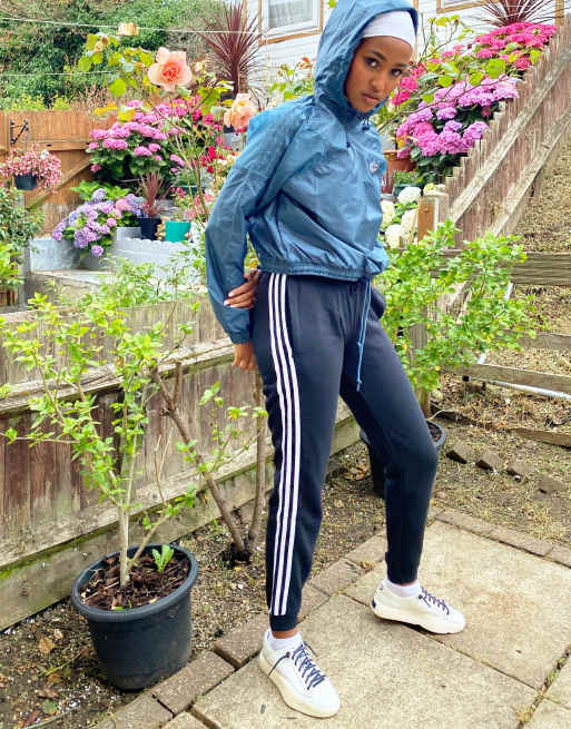 Adidas originals vintage joggers shop with taped side stripe