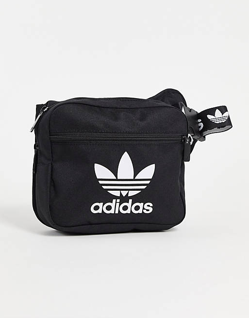 adidas Originals adicolor sling bag in black