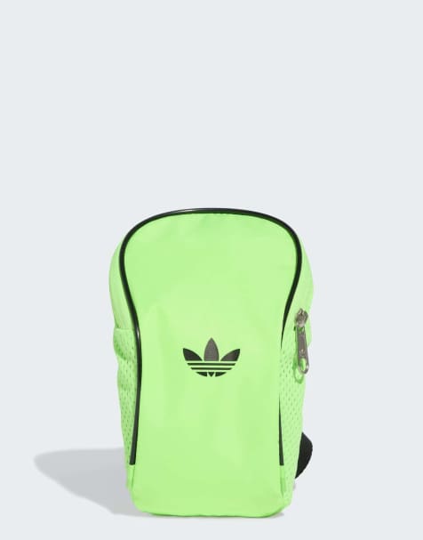 adidas Originals Adicolor small item bag in signal green - view 1