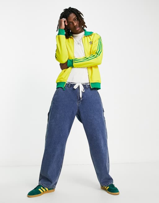 adidas Originals adicolor Soccer Nations World Cup Brazil track top in  yellow