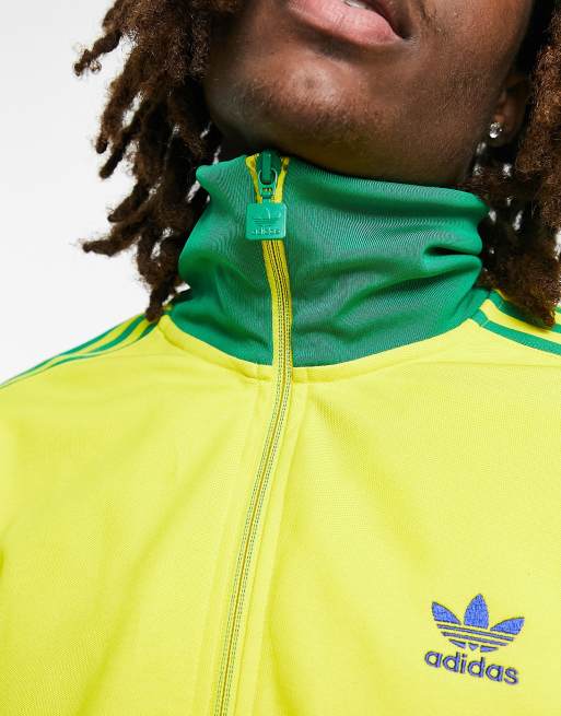 Adidas Brazil Fifa World Cup Track Top Jacket Football Soccer Size XL