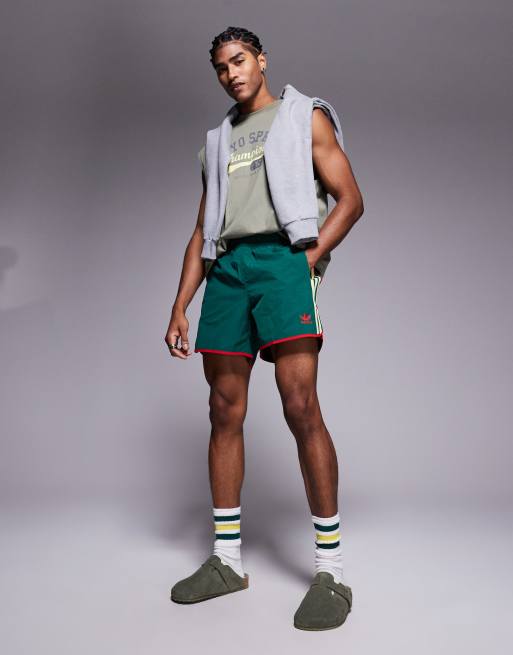 adidas Originals – Adicolor Sprinter – Zielone szorty
