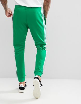 adidas originals green joggers