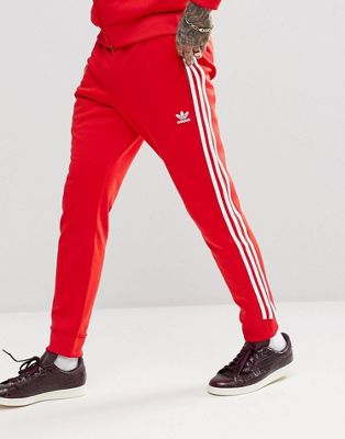 red adidas jogger