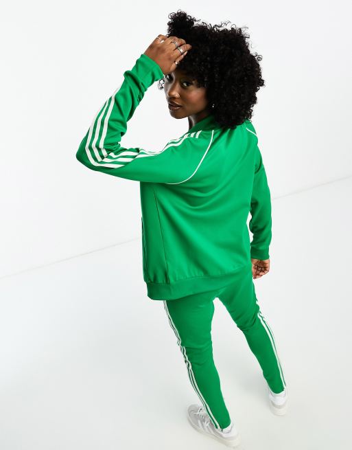 Survetement vert adidas shop