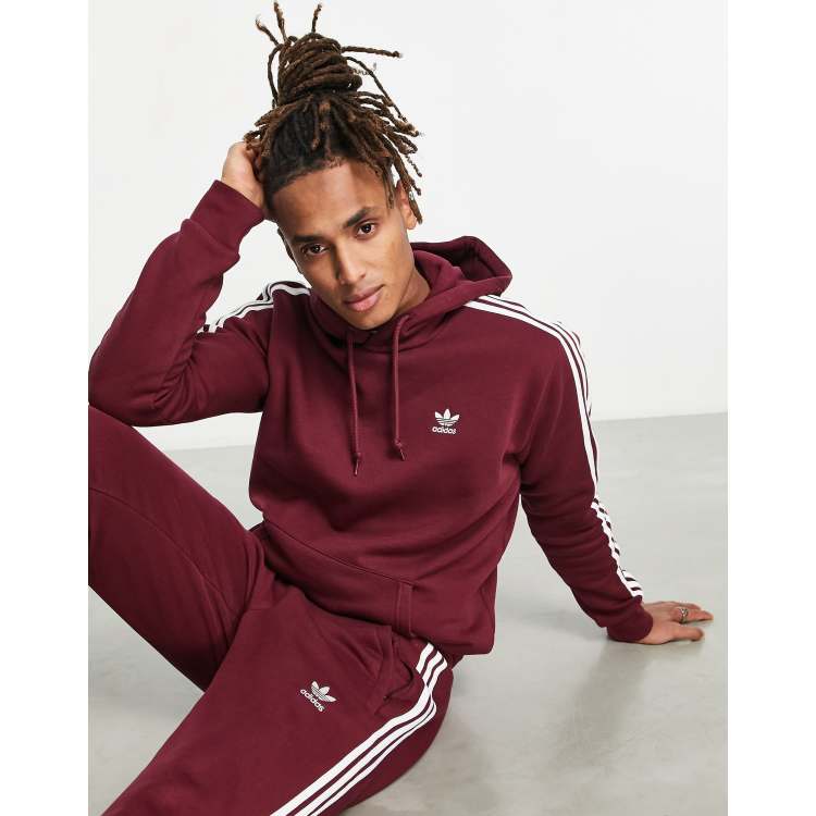 Adidas velour tracksuit bordeaux online