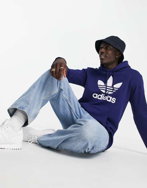 Adidas originals - robe sweat a logo hot sale trèfle