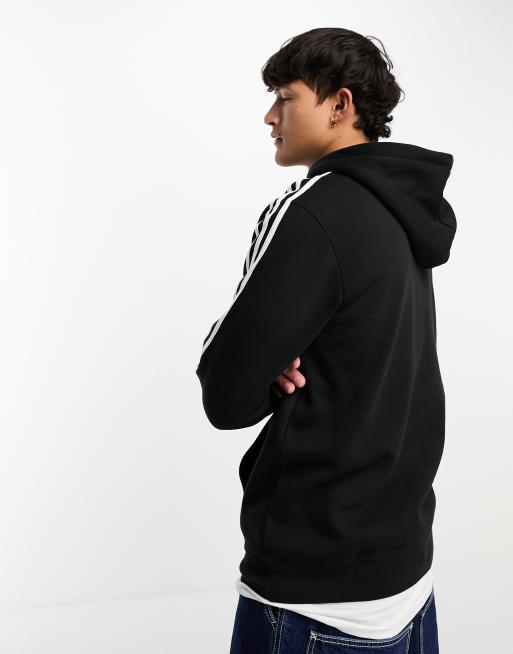 Sweat capuche on sale noir adidas