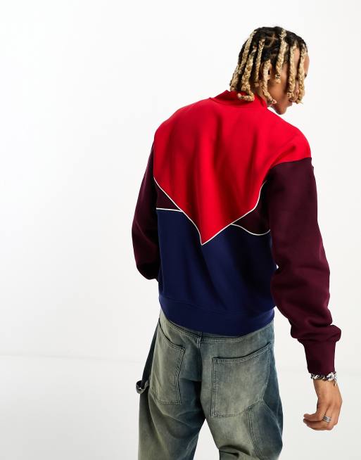 Adidas track denim sweatshirt deals