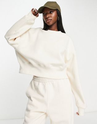 adidas Originals adicolor sweatshirt in white - ASOS Price Checker