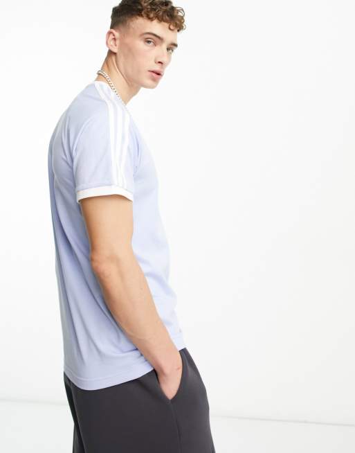 T shirt adidas top bleu clair