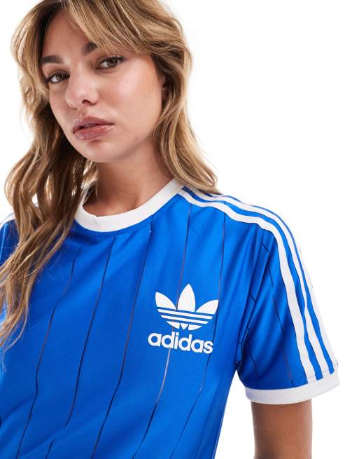 adidas Originals Adicolor T-shirt à rayures fines et bandes - Main Image