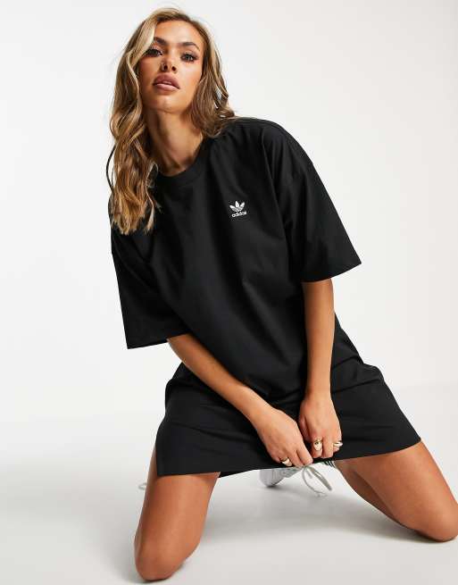 | t-shirt dress adicolor in adidas black Originals ASOS