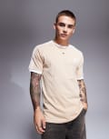 [adidas Originals] adidas Originals Adicolor t-shirt in beige-White M magic beige