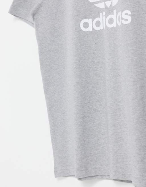 Tee shirt adidas gris femme cheap