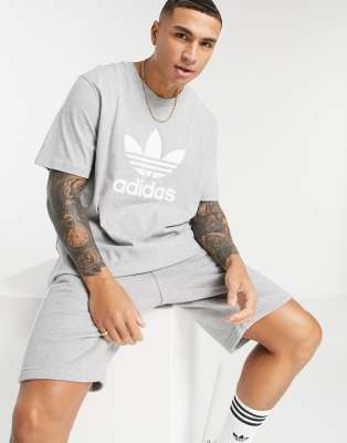 grey adidas t shirt