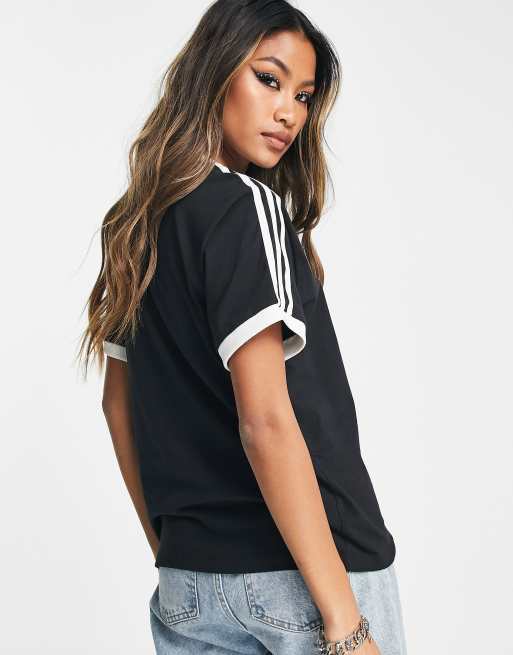 Adidas originals adicolor linear t-shirt in navy br4326 top