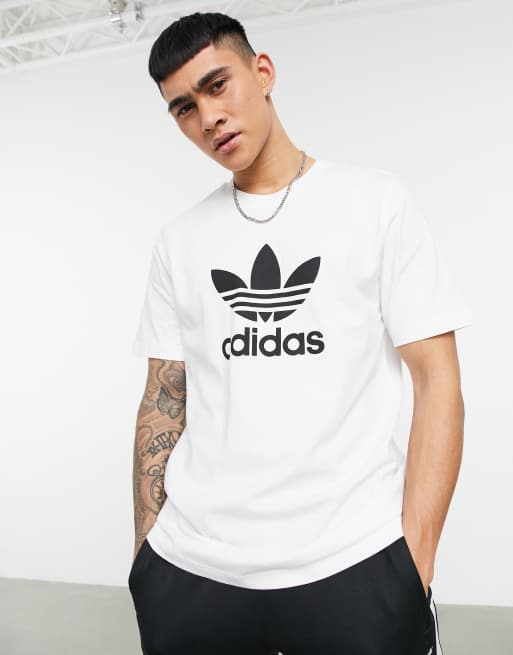 Camiseta adidas originals blanca shop