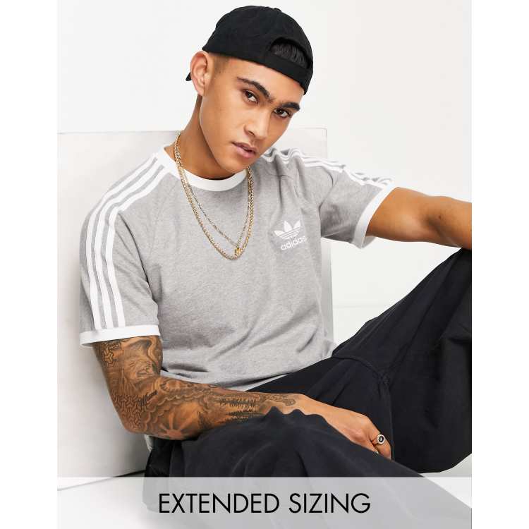 Adidas originals 2025 grey t shirt