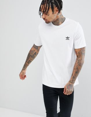 adidas plain white t shirt