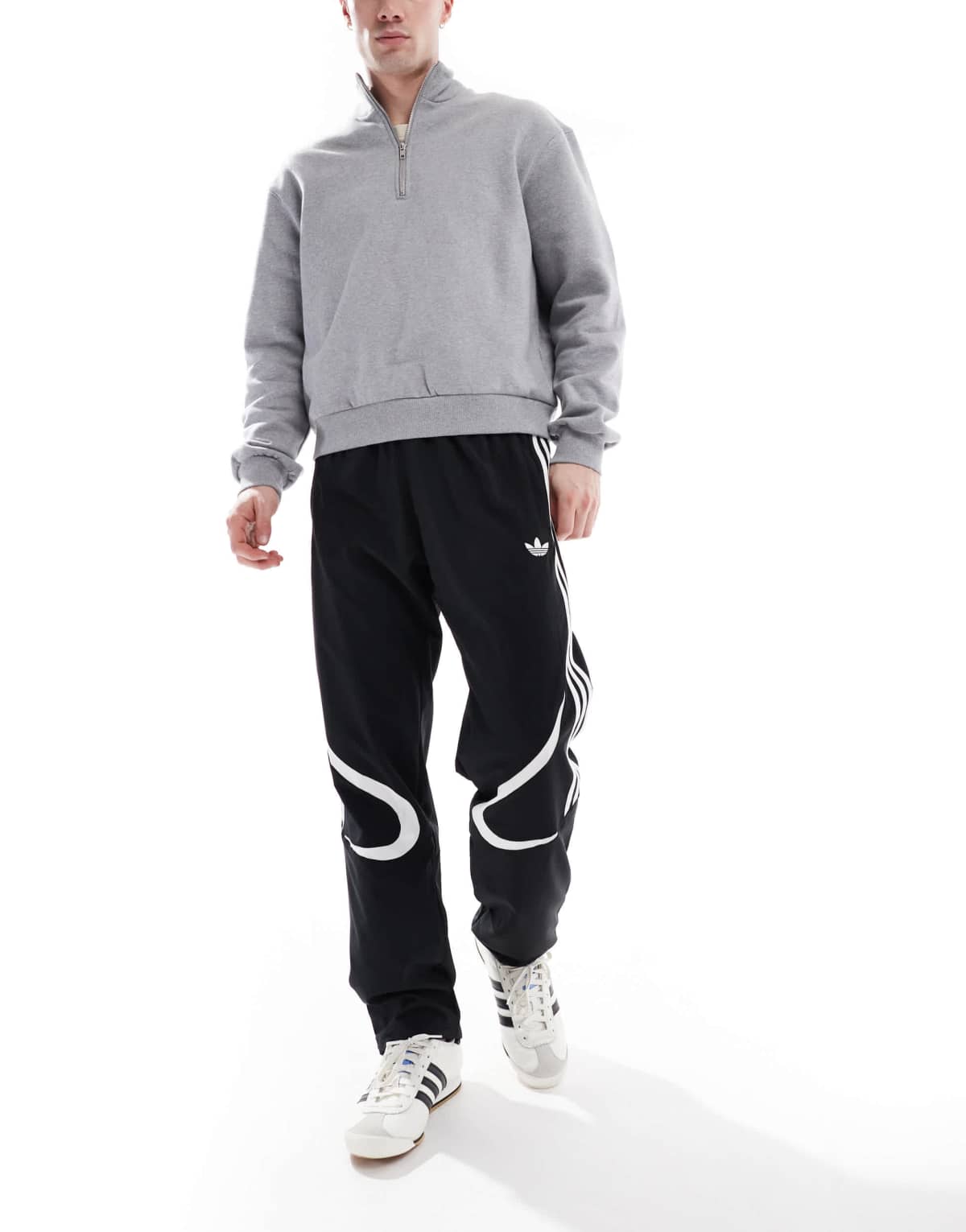 adidas Originals Adicolor Teamgeist Track Pants in black