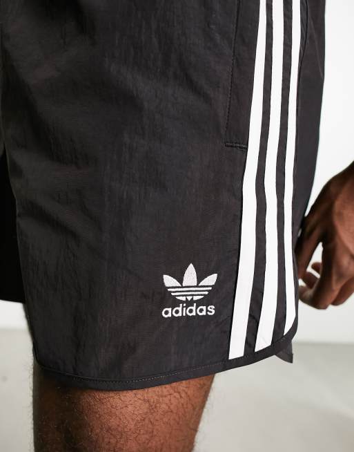 adidas Adicolor Classics 3-Stripes Satin Shorts - Black | Men's Lifestyle |  adidas US