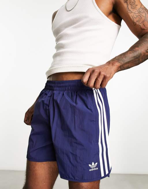 adidas Originals adicolor three stripe 5 sprinter shorts in | ASOS