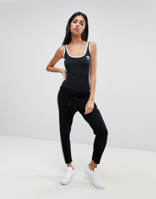 adidas Originals adicolor Three Stripe Body In Black