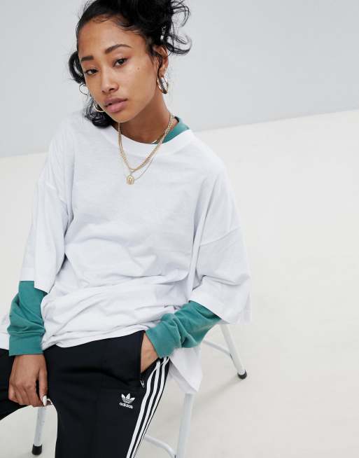 Adidas originals adicolor sales three stripe cigarette pant