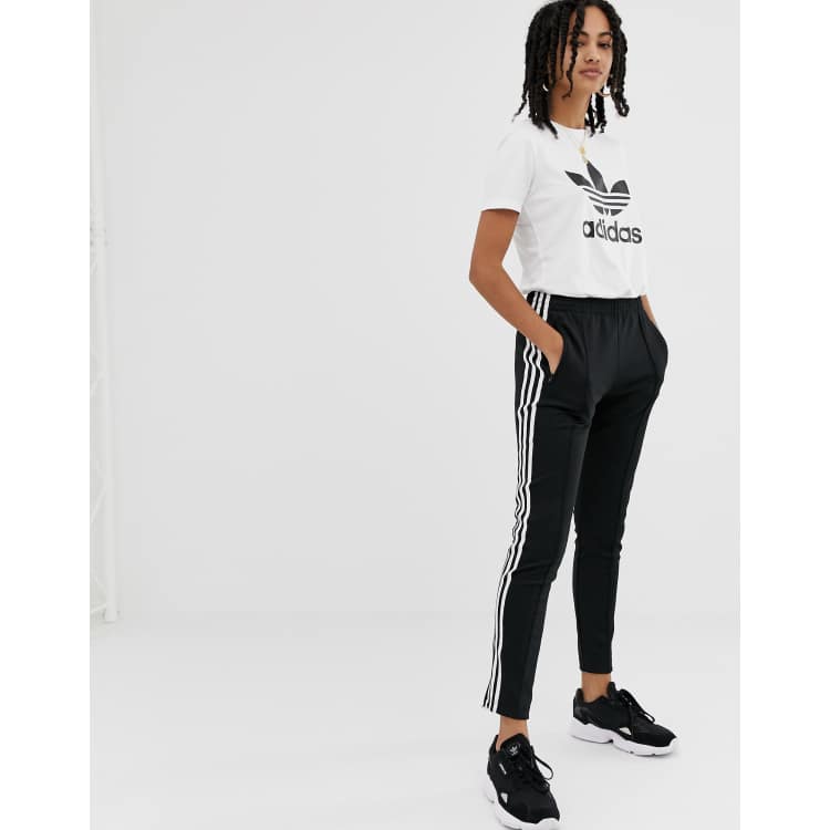 Adidas 3 stripe cigarette pants store