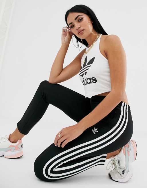 Adidas originals three stripe cigarette pants outlet