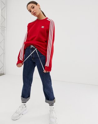 adidas adicolor crew sweatshirt
