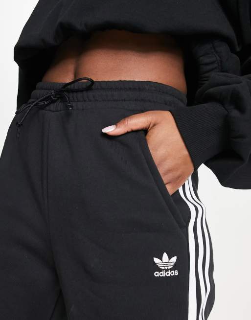Adidas track pants cuffed sales
