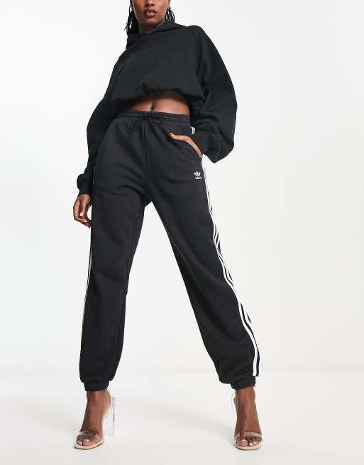 Adidas originals adicolor popper joggers in black cw1283 deals