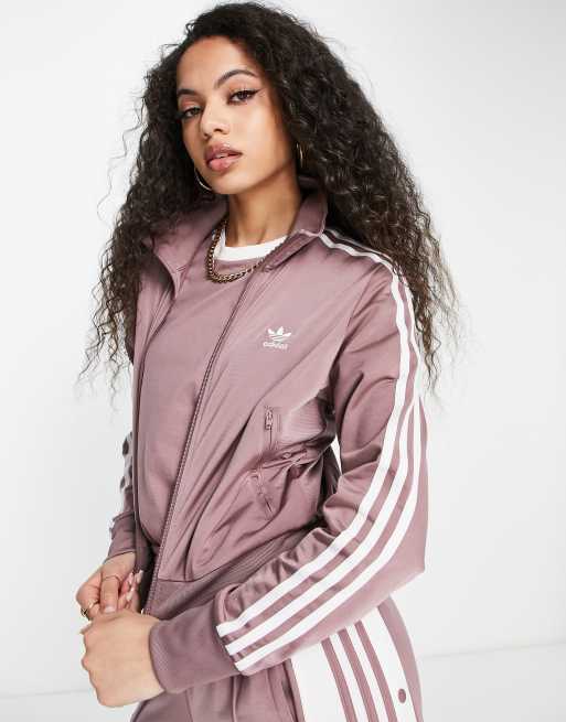 Purple adidas Originals SST Track Top