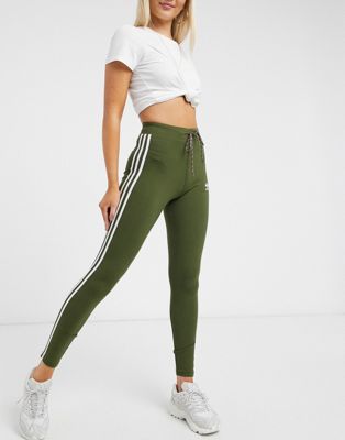 green adidas leggings womens